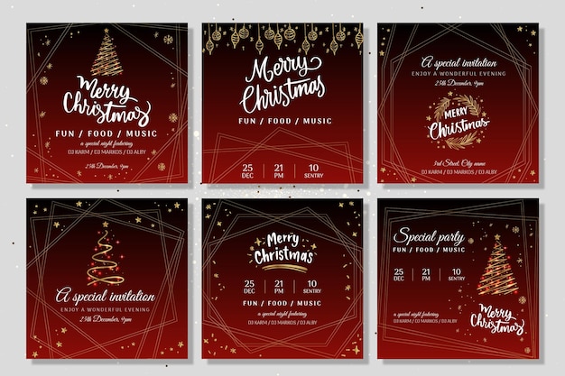 Storie di instagram di feste di Natale