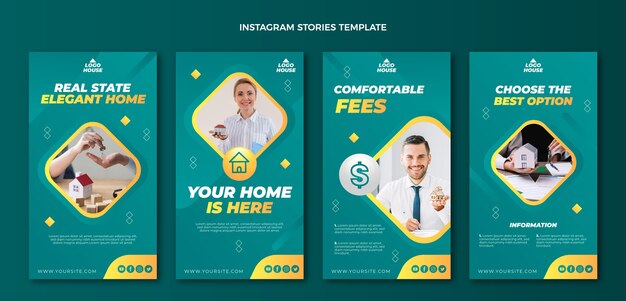 Storie di Instagram di Gradient Real Estate