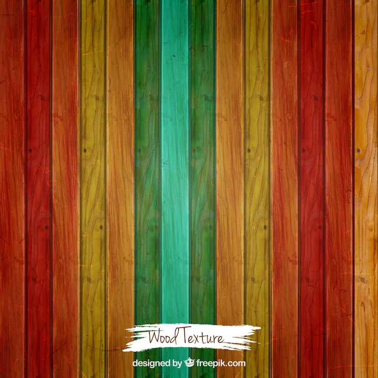Vettore gratuito struttura di legno colorato