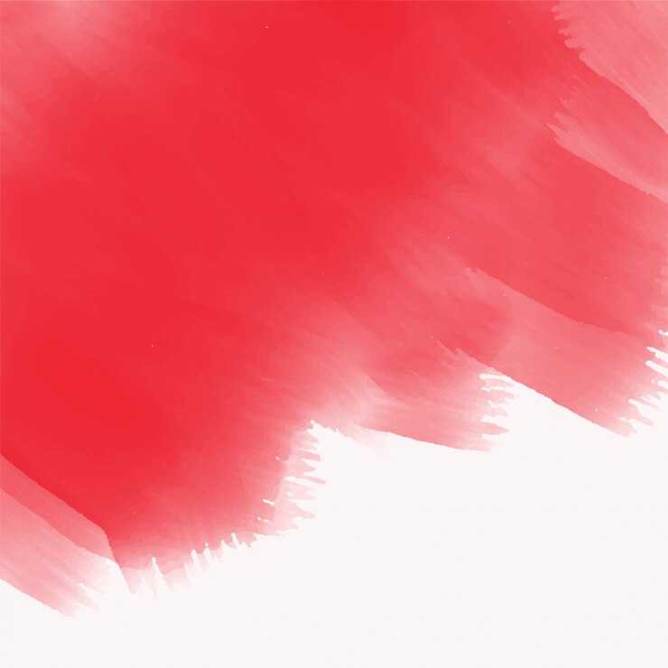 Vettore gratuito struttura elegante rosso del colpo della spazzola dell'acquerello