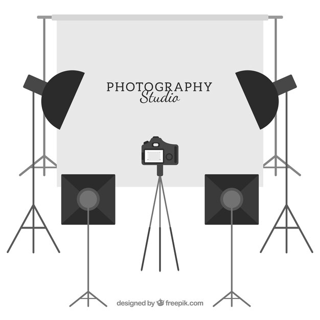 studio fotografico attrezzato