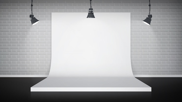 Vettore gratuito studio interno