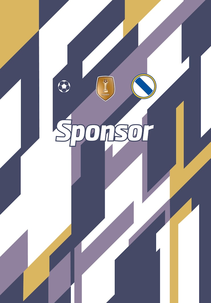 Vettore gratuito sublimazione abbigliamento per esercizi vettori disegni di maglie da calcio personalizzabili