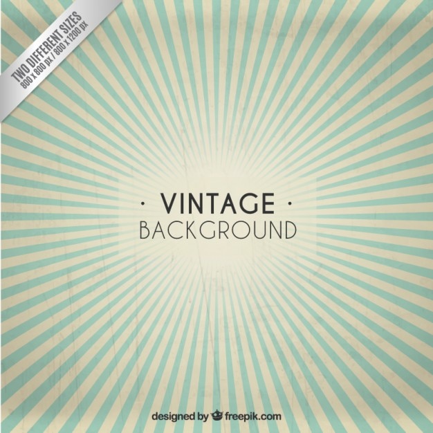 Vettore gratuito sunburst sfondo d'epoca
