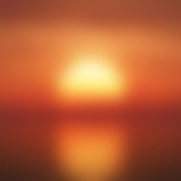 Vettore gratuito sunset sfocatura dello sfondo