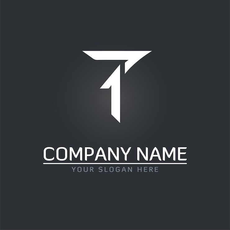 T Logo Branding Identity Corporate Vector Logo Design