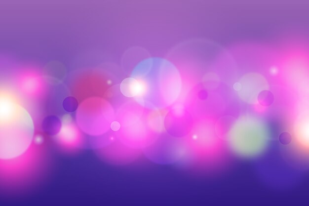 Tema Bokeh per lo sfondo