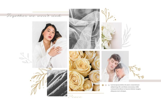 Tema collage fotografico