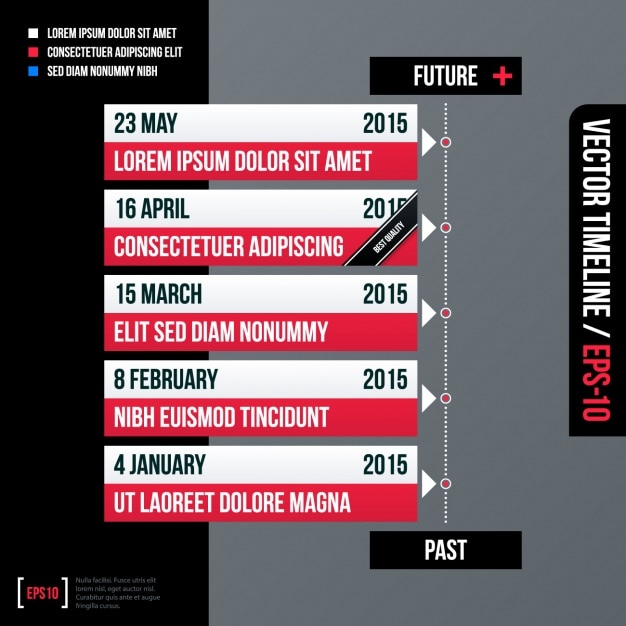 Vettore gratuito template design infografica