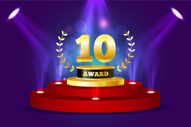 Top 10 miglior premio sul podio