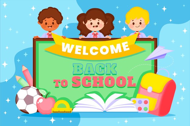 Torna a scuola sfondo