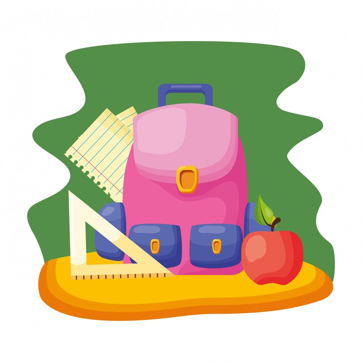 Vettore gratuito torna alla collezione di elementi scolastici