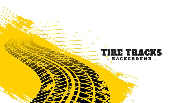 traccia di pneumatici sportiva disegno di sfondo grungy