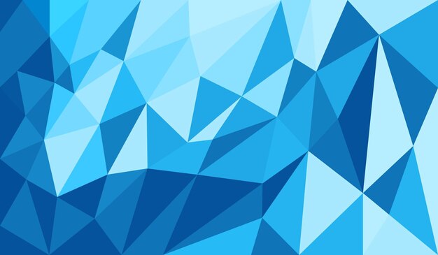 Triangolo sfondo blu illustrazione disegno vettoriale