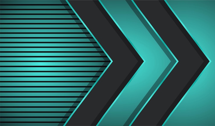 Vettore gratuito un'immagine generata al computer di un disegno geometrico con un modello a zigzag