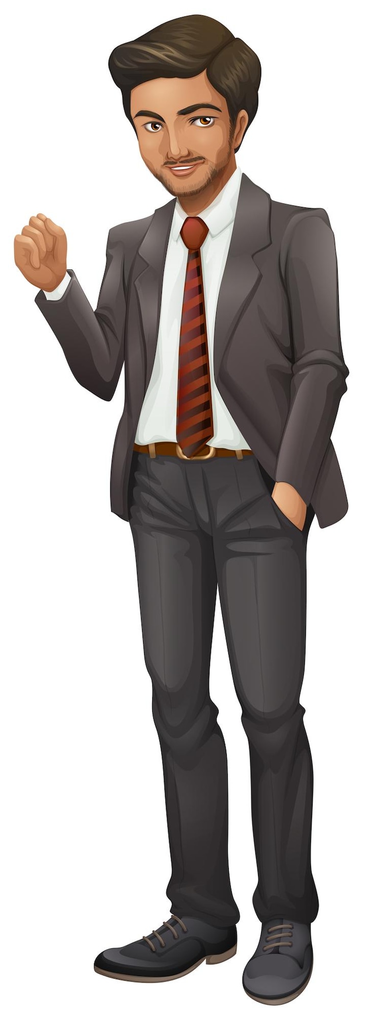 Vettore gratuito un manager