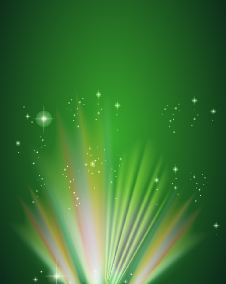 Vettore gratuito un modello verde