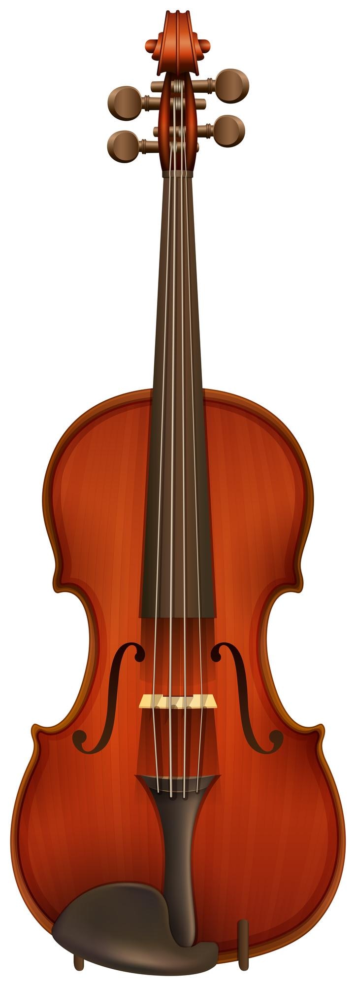 Vettore gratuito un violino