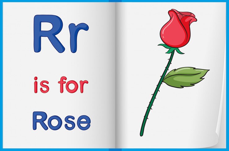 Vettore gratuito una foto di una rosa in un libro