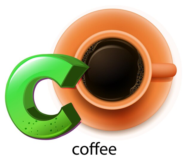 Una lettera C per il caffè