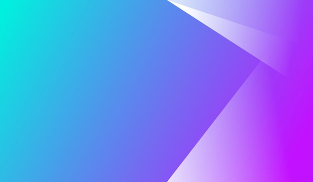 Uno sfondo blu e viola con un triangolo bianco al centro.
