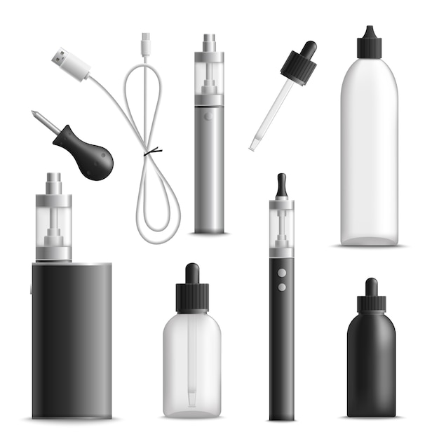 Vaping Set di elementi essenziali