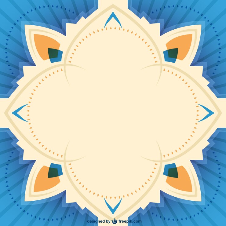 Vettore gratuito vector frame simmetrica