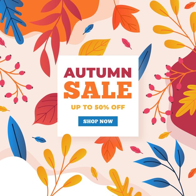 Vendita autunnale piatta