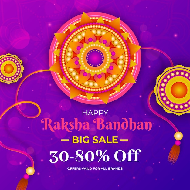 Vendite piane di raksha bandhan