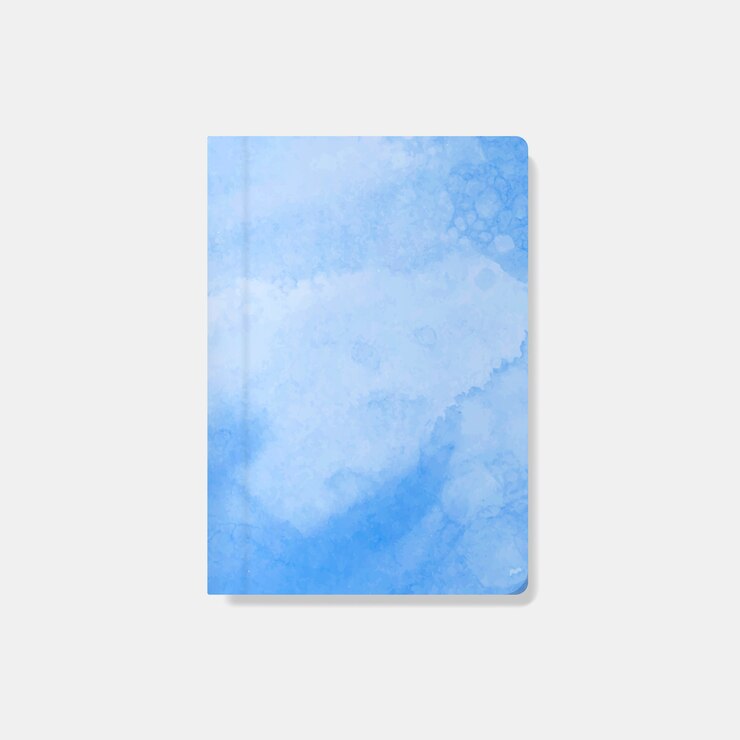 Vettore gratuito vettore di bandiera stile acquerello blu