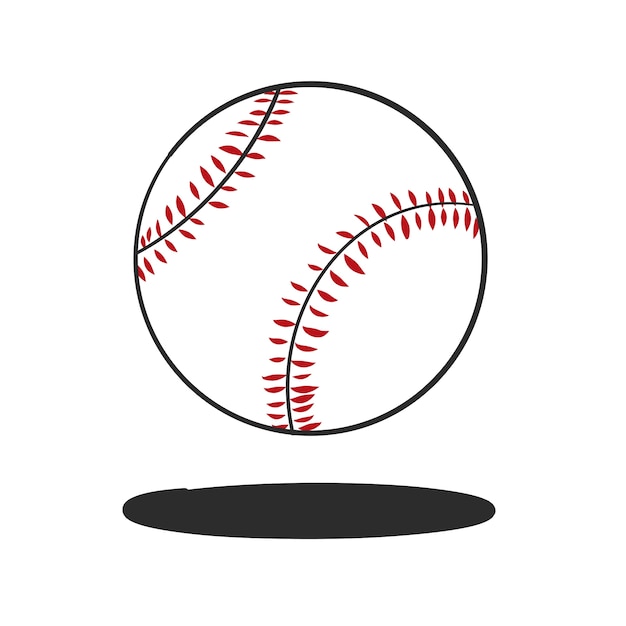 Vettore di baseball di doodle