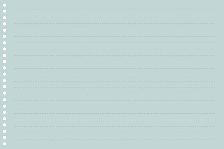 Vettore gratuito vettore di disegno di carta da lettere verde in bianco