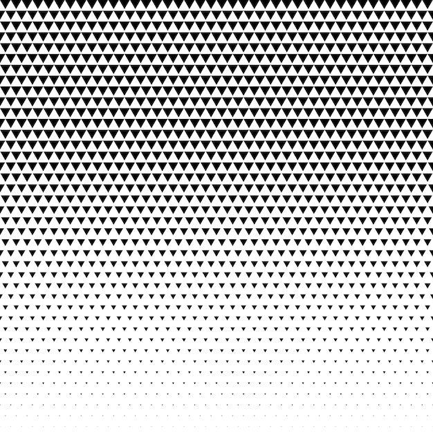 vettore di mezzitoni design pattern triangolo