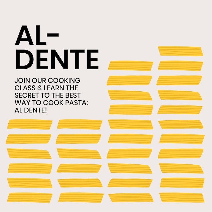 Vettore gratuito vettore di modello di doodle di pasta carino per post sui social media di cibo