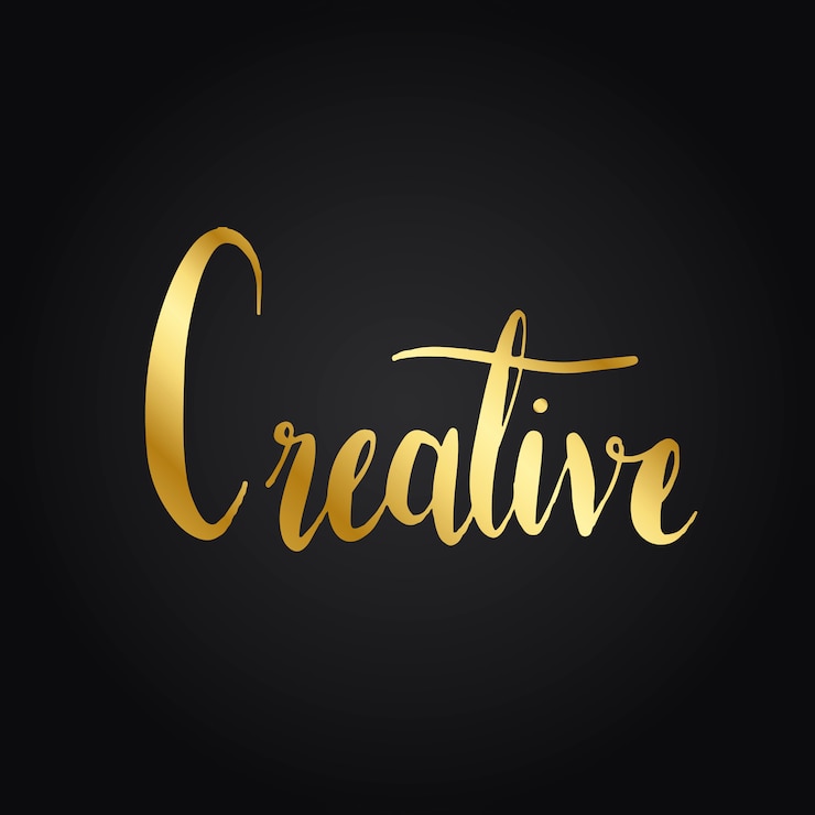 Vettore gratuito vettore di stile di tipografia di formulazione creativa