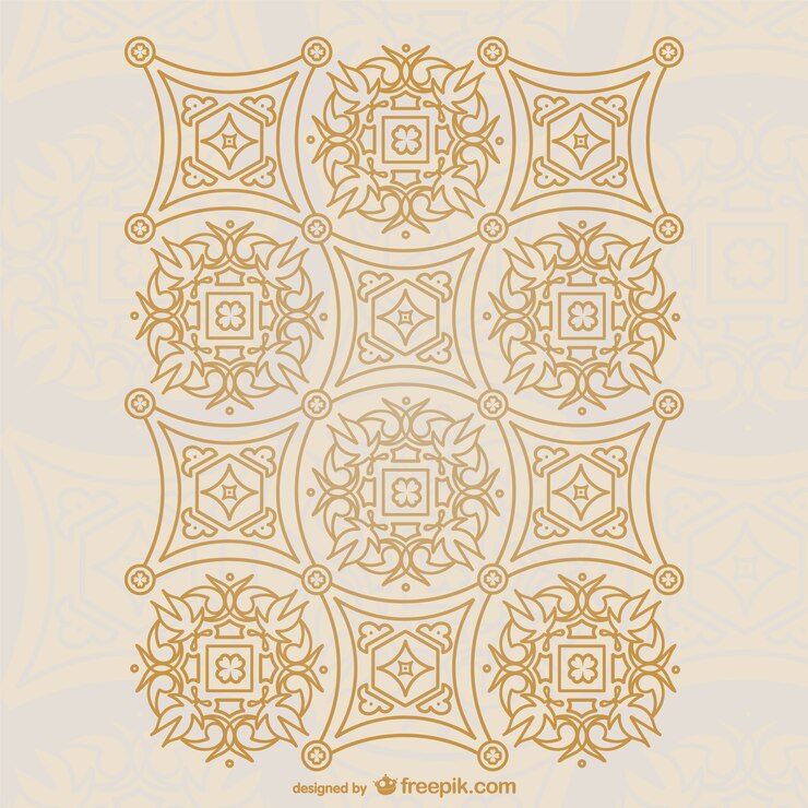 Vettore gratuito vettore disegno ornamentale