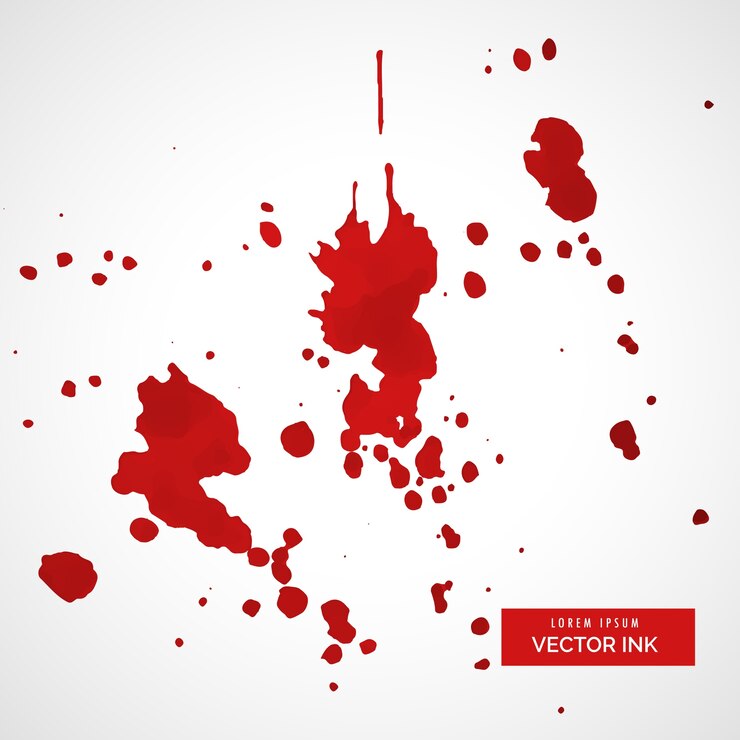 Vettore gratuito vettore inchiostro collezione splatter