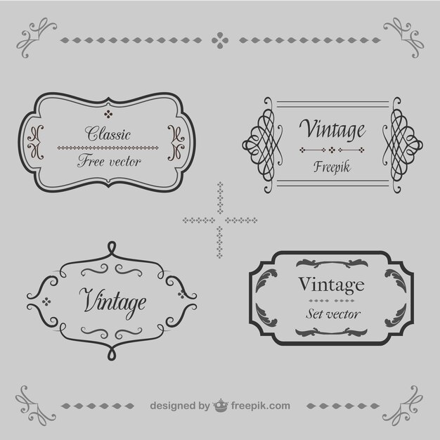 Vintage Photo Frame Collection