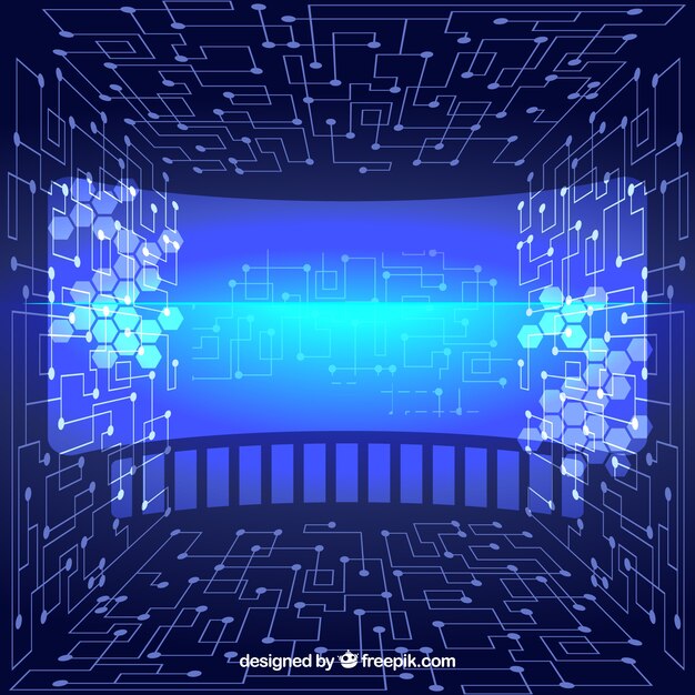 Virtuale abstract background tecnologico