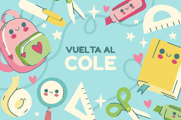 Vuelta al cole sfondo