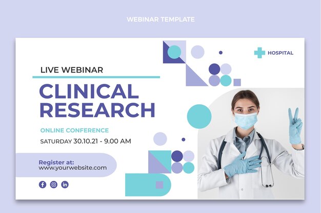 Webinar di ricerca clinica sul design piatto