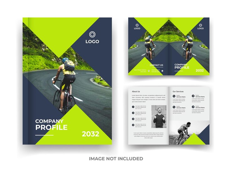 04 Pagina Business Brochure Design e report annuale e modello di rivista