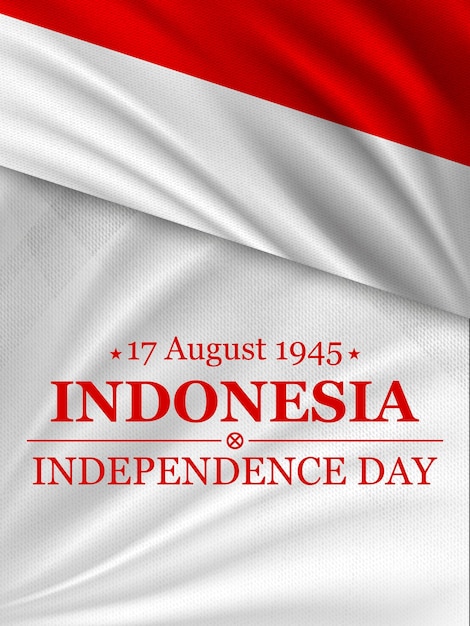 17 agosto Giorno dell'Indipendenza dell'Indonesia Concetto Celebrazioni del Giorno dell'Indipendenza nella Repubblica