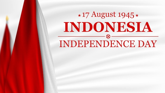 17 agosto Giorno dell'Indipendenza dell'Indonesia Concetto Celebrazioni del Giorno dell'Indipendenza nella Repubblica
