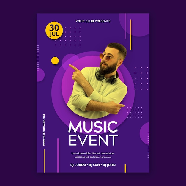 2021 poster dell'evento musicale