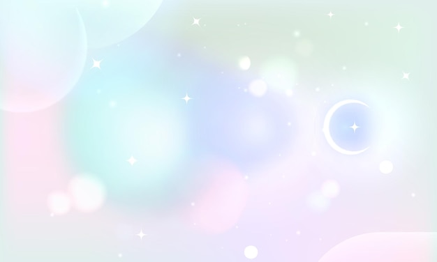 21 Il concetto di sfondo delle luci bokeh vettoriali