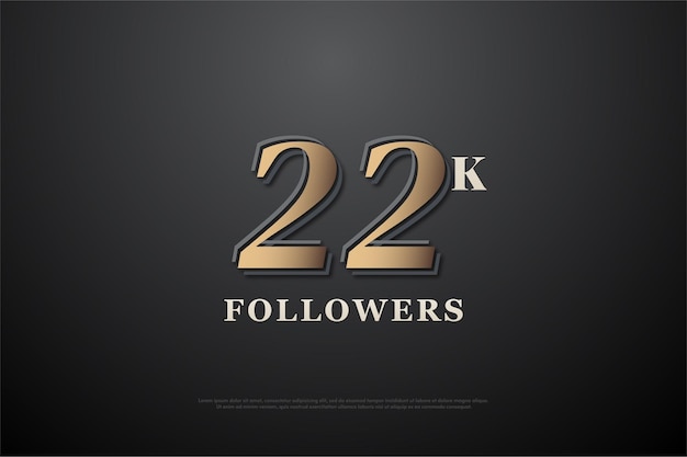 22k follower con numeri classici