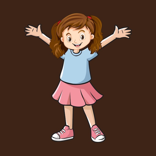 2d Cute Cartoon Character Design