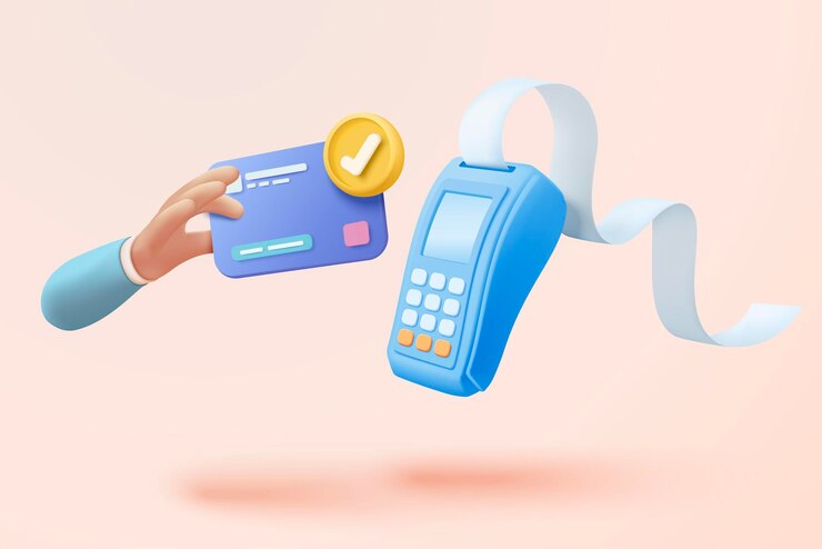 Vettore 3d carta di credito denaro sicurezza finanziaria per gli acquisti online pagamento online carta di credito con concetto di protezione dei pagamenti rendering 3d per le finanze aziendali acquisti online per la sicurezza con concetto di mano