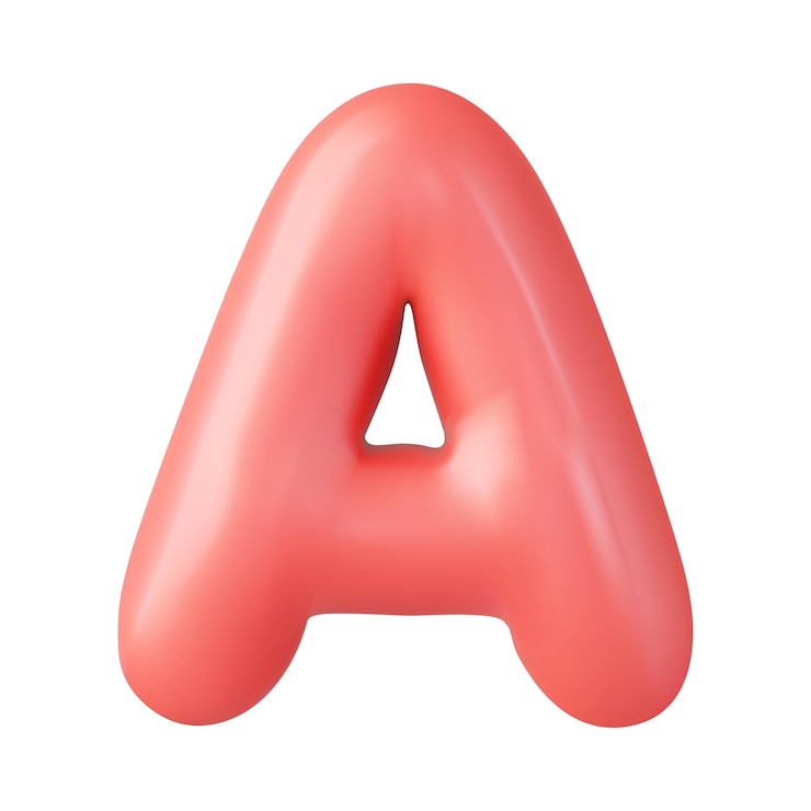Vettore 3d lettera a maiuscola
